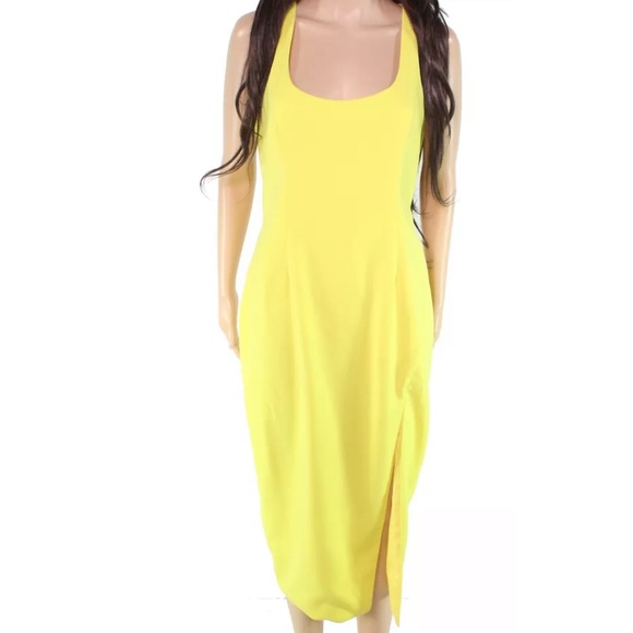 Jay Godfrey Yellow Witherspoon Sheath Dress - Picture 2 of 3